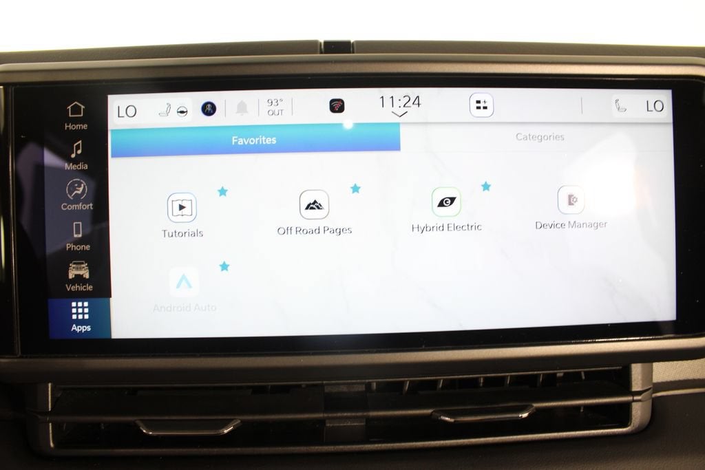 2025 Jeep Wrangler 4xe — interior view
