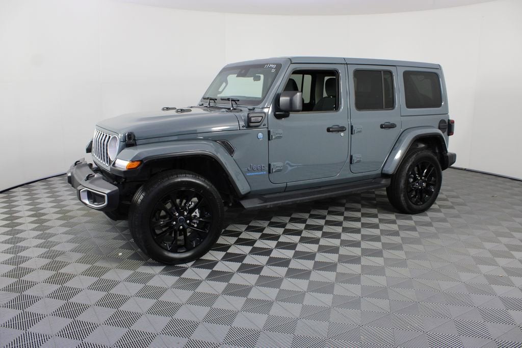 2025 Jeep Wrangler 4xe — side profile view