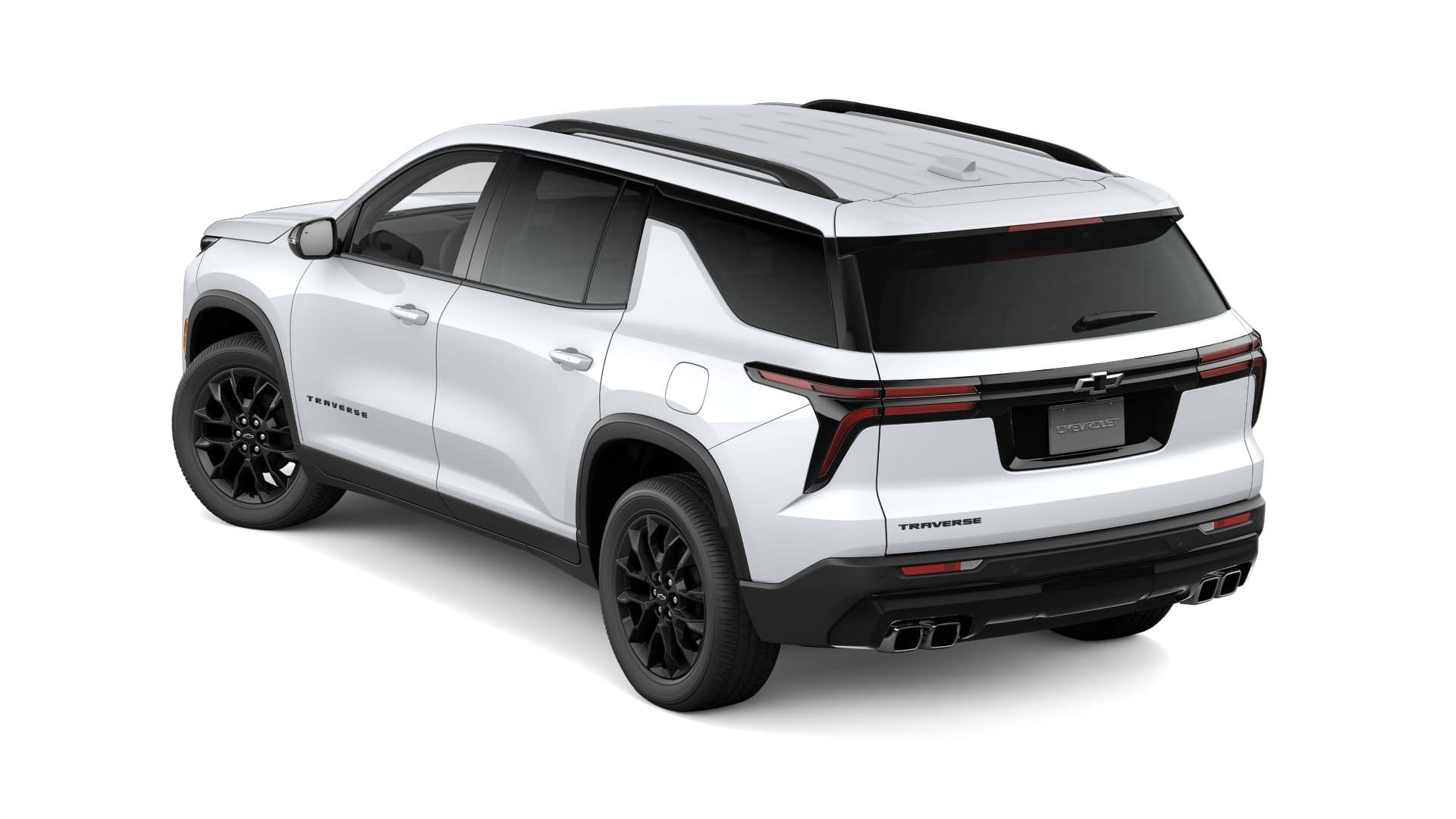 2026 Chevrolet Traverse — rear three-quarter view