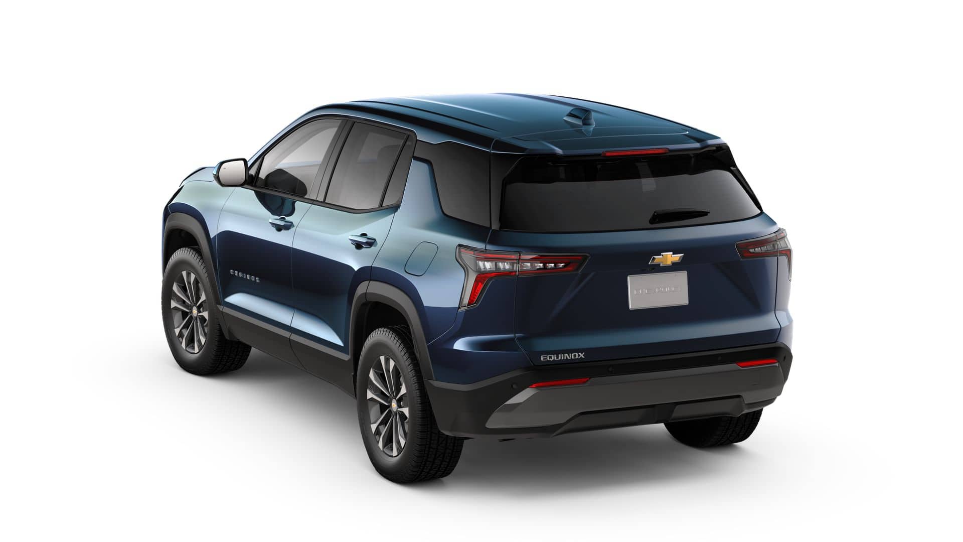 2027 Chevrolet Equinox — rear three-quarter view